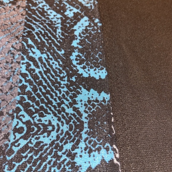 Alfani 2 piece sleeveless blouse and skirt size 8/medium black/teal - Picture 12 of 15